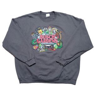 Busch Gardens Williamsburg Crewneck Sweatshirt Size 2XL Pantheon Loch Ness